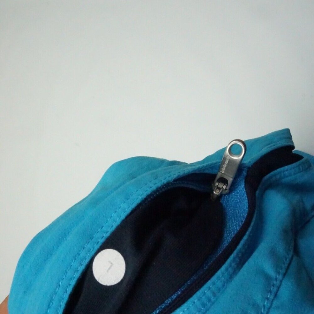 Lululemon Solid Blue Drawstring Athletic Running … - image 3